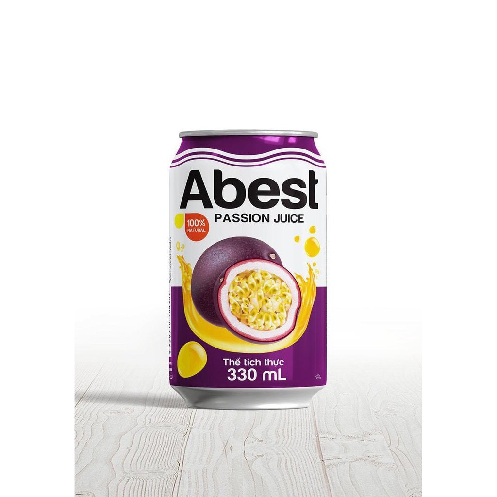 Nước chanh dây ABEST lon 330ml