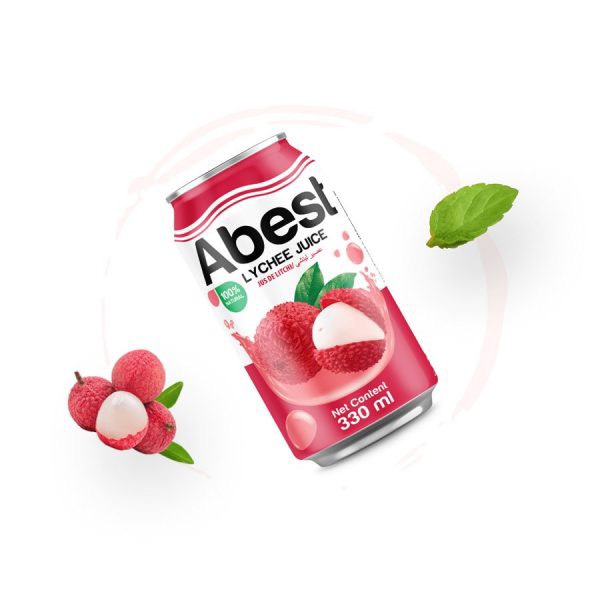 Nước ép ABEST vải lon 330ml