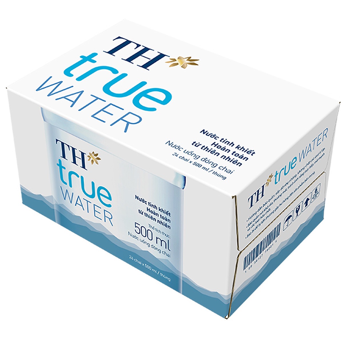 Nước tinh khiết TH true water - Thùng 24 chai x 500ml