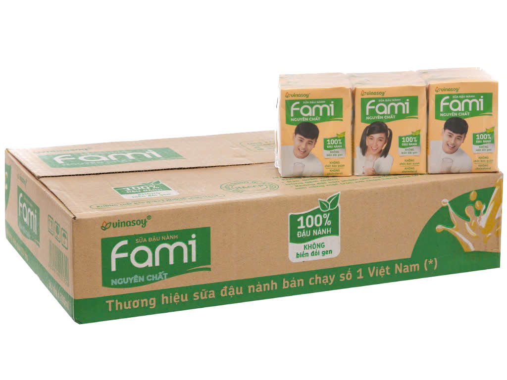 Fami nguyên chất - Thùng 36 hộp x 200ml