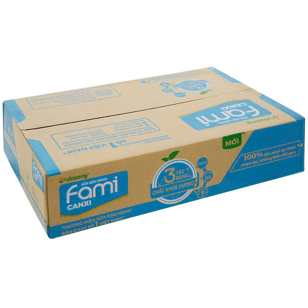 Fami canxi - Thùng 36 hộp x 200ml