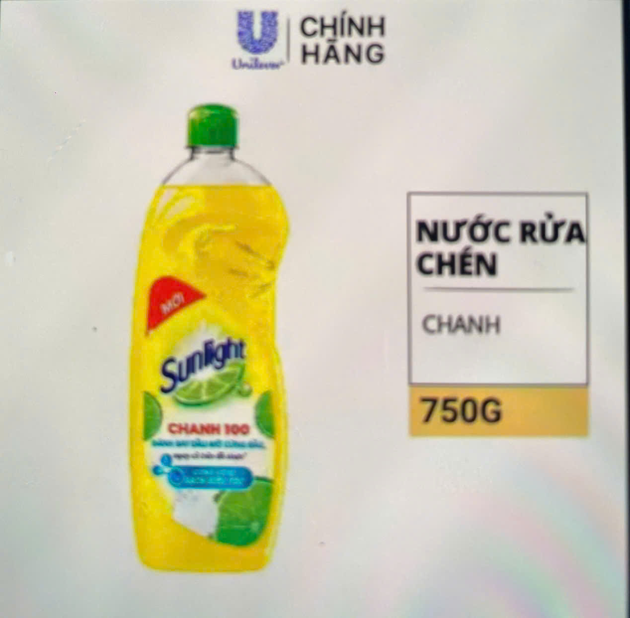 nước rửa chén  sunlight 750 ml chanh -15 chai