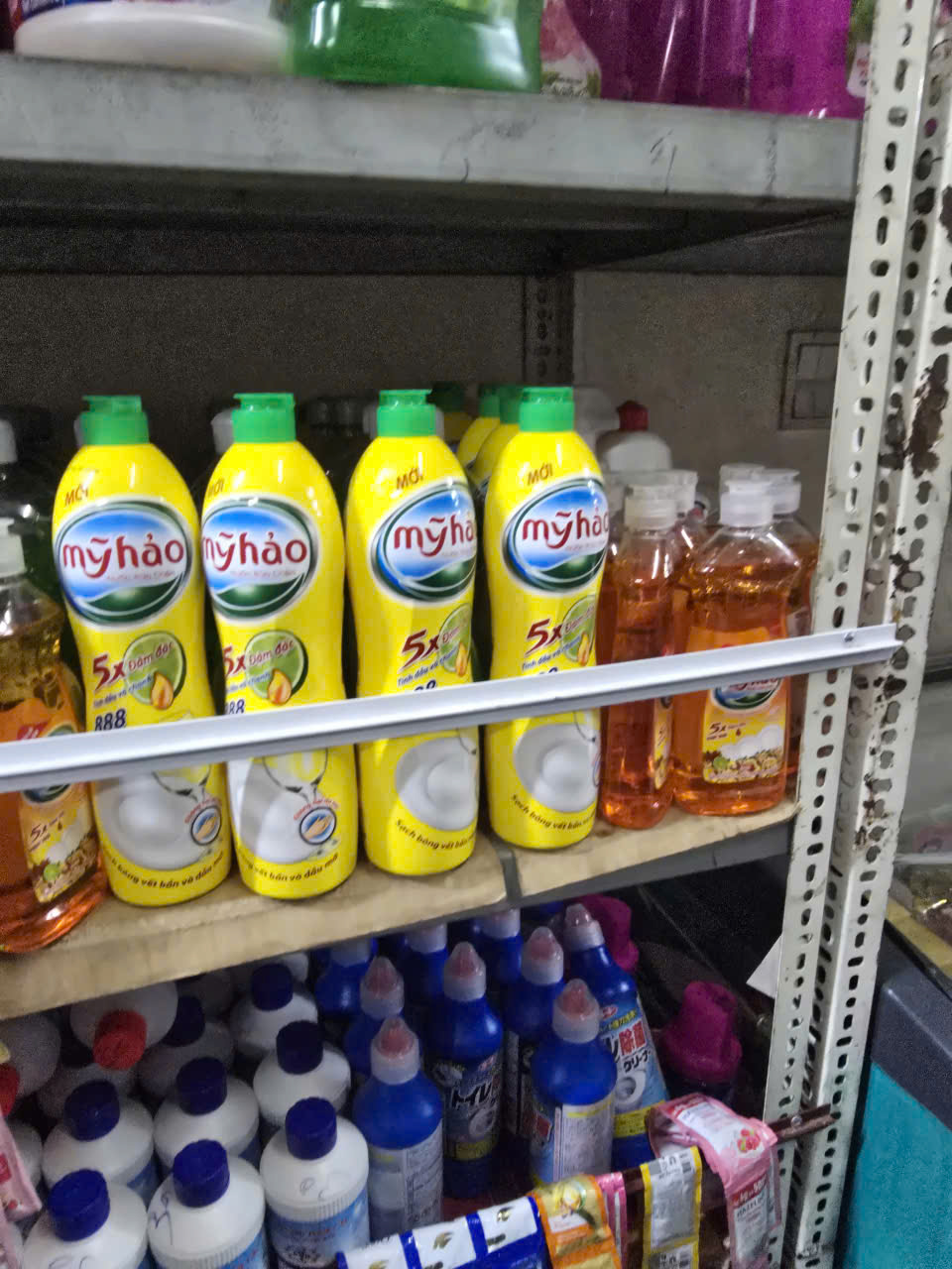 nước rửa chén chanh MỸ Hảo 750 g tròn (12 chai )