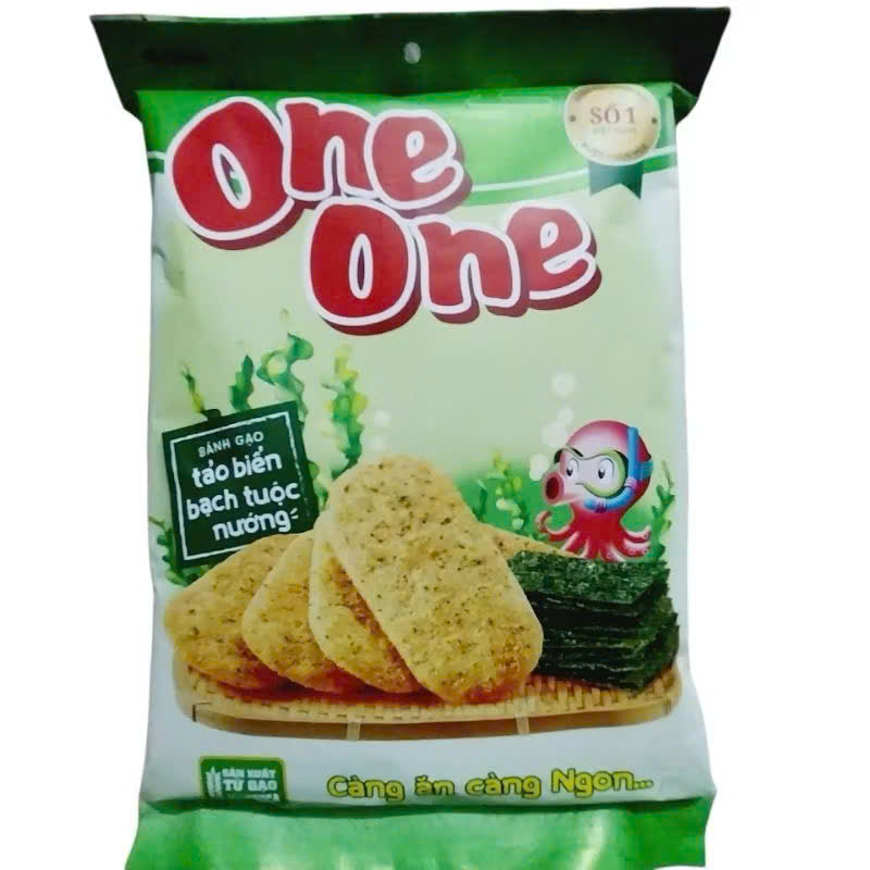 bánh one one vị tảo biển