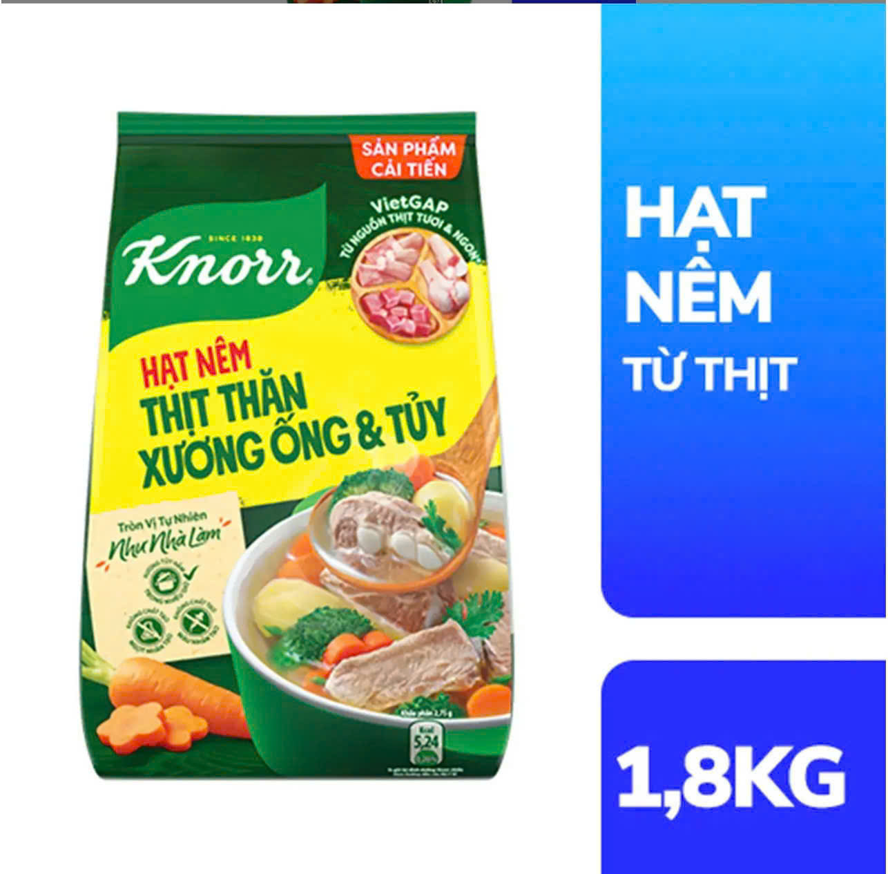 HẠT NÊM KNORR 1,8kg -6 gói
