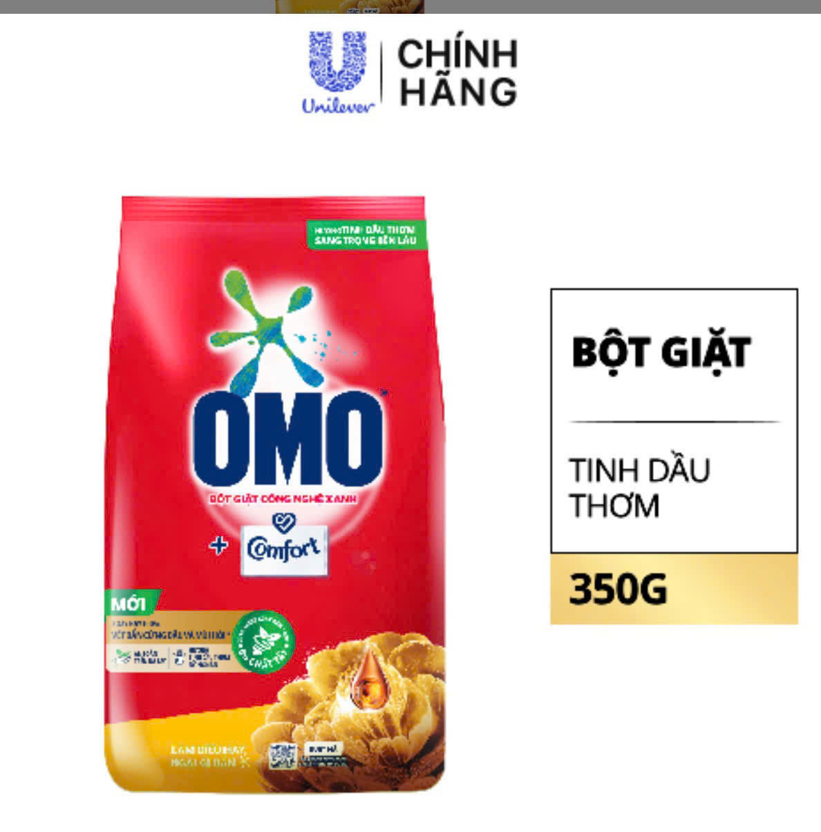 OMO BG COMFOR TINH DẦU 350G