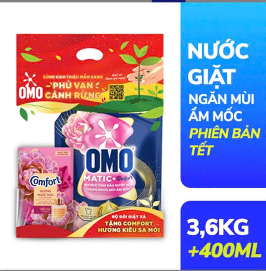 omo BG c Trc comfort 3.6 kg +400 ml ẩm mốc