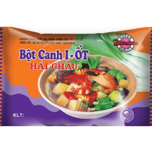 Bột Canh I-Ốt Hải Châu - Thùng 50 Gói X 190g