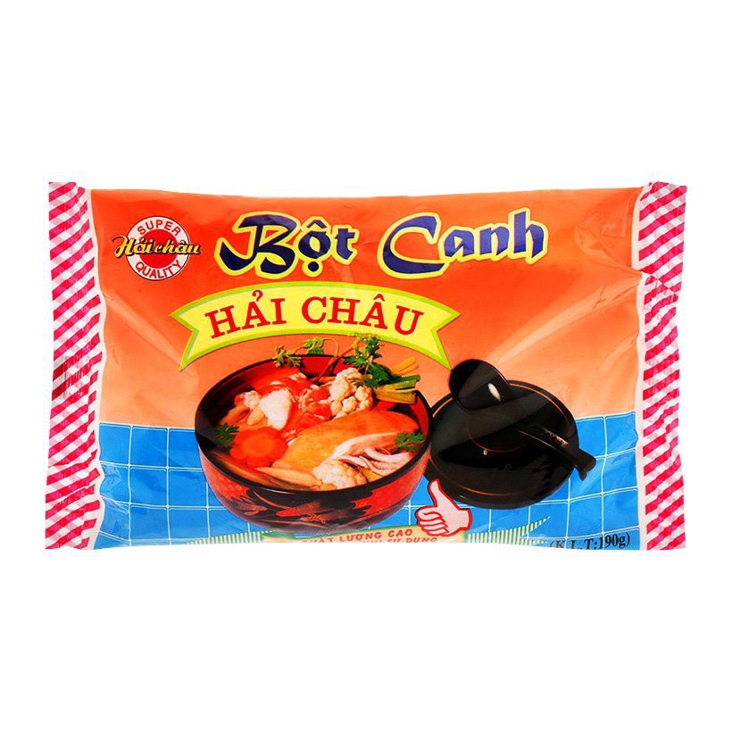 Bột Canh Không I-Ốt Hải Châu - Thùng 50 Gói X 190g