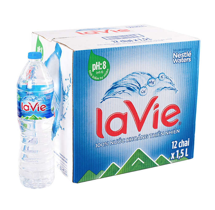 Lavie - Thùng 12 Chai X 1.5L