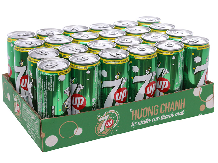 7up - Thùng 24 Lon X 320ml