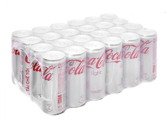 Coca Light - Thùng 24 Lon X 320ml