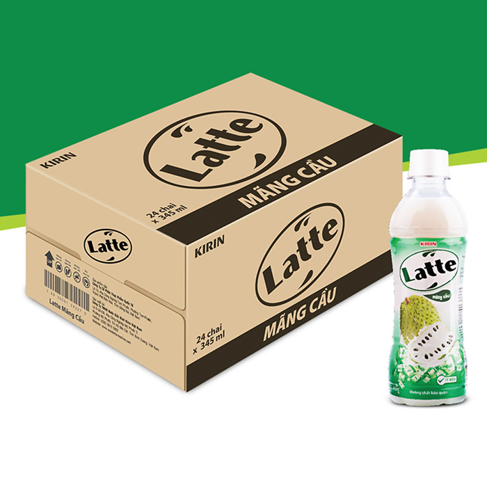 Latte Mãng Cầu - Thùng 24 Chai X 440ml