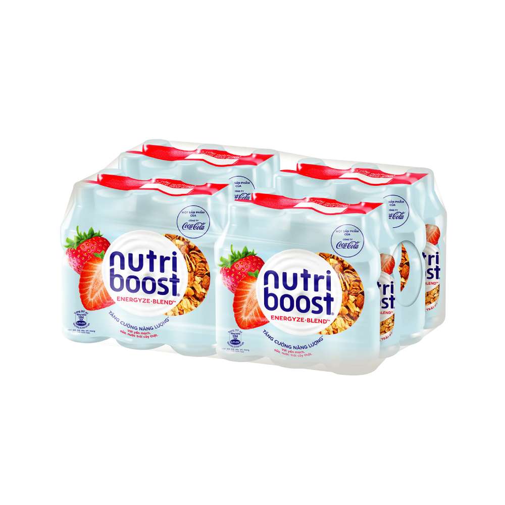 Nutriboost Dâu - Thùng 24 Chai X 297ml