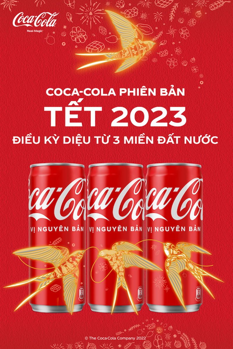 TẾT Coca - Thùng 24 Lon X 320ml