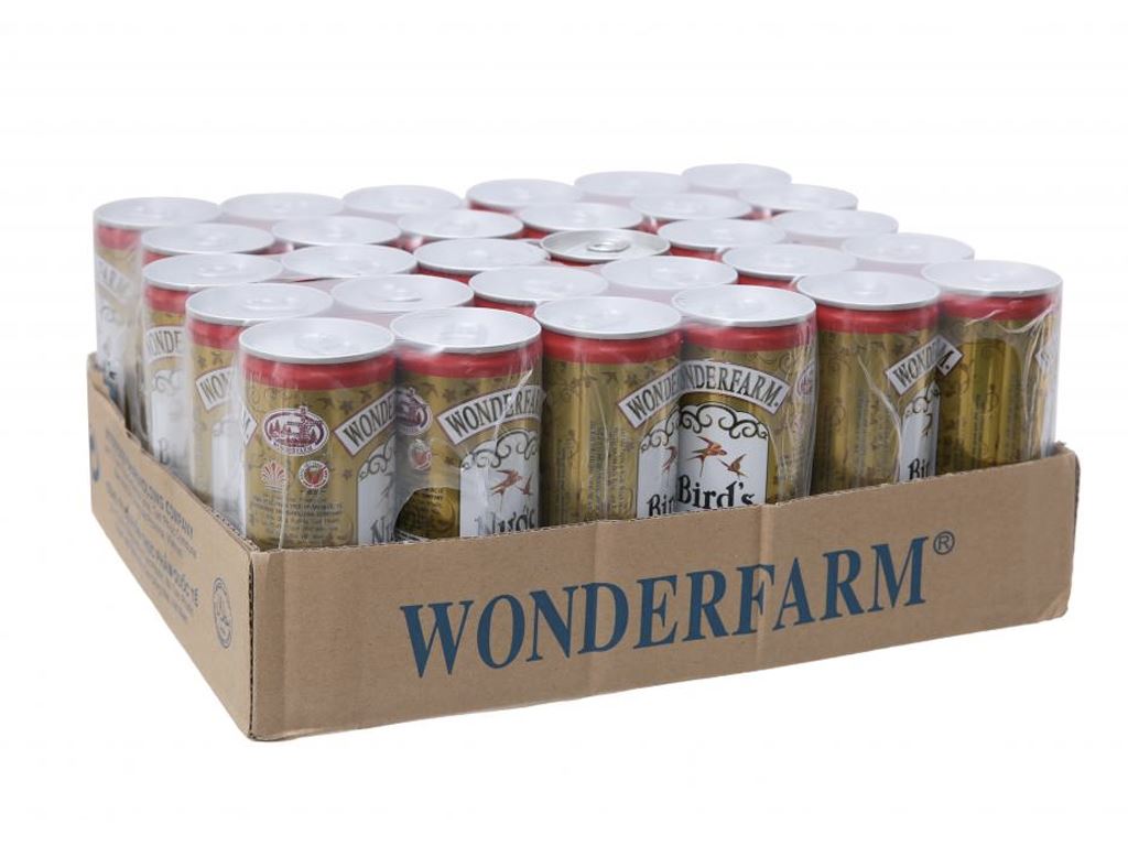 Nước Yến Wonderfarm - Thùng 30 Lon X 240ml