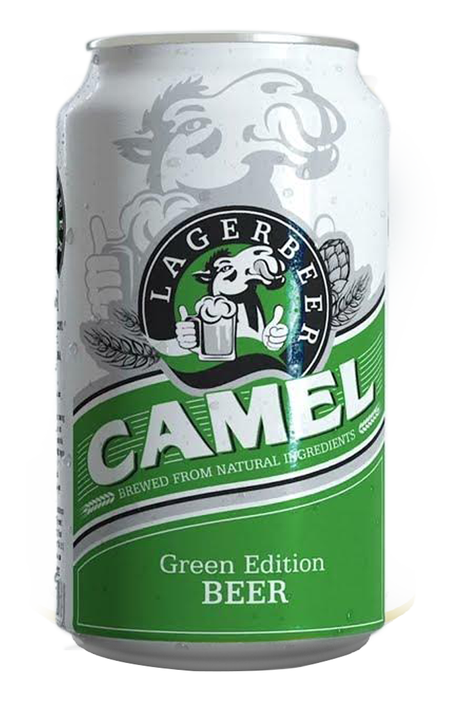 Camel beer xanh